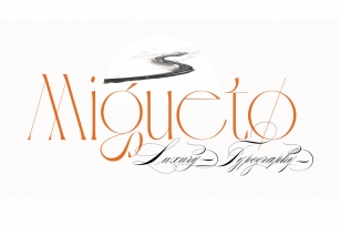 Migueto Serif Typeface Font Download