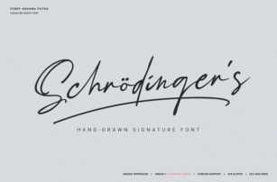 Schrödinger's Font Download