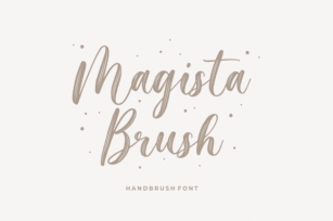 Magista Brush Font Download