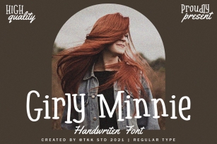 Girly Minnie - Girly Handwritten Font Font Download