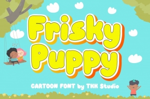 Frisky Puppy - Cartoon Font Font Download