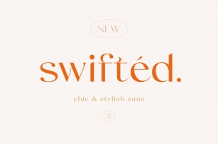 Swifted - Chic & Stylish Sans Font Download
