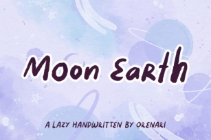 Moon Earth Font Download