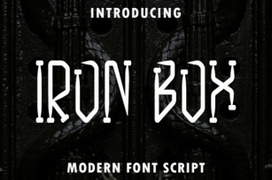 Iron Box Font Download