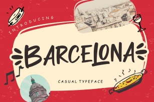 Barcelona Casual Typeface Font Download
