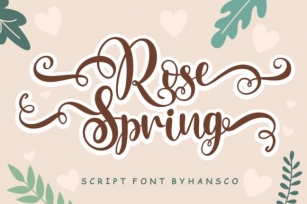 Rose Spring Font Download