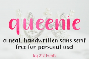 212 Queenie Sans Font Download