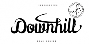 Downhill Font Download