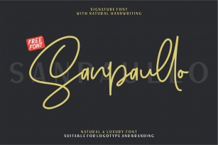 Sanpaull Font Download
