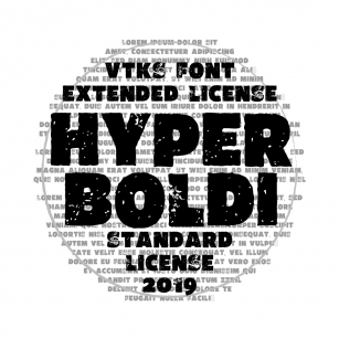 Vtks HyperBoldi Font Download