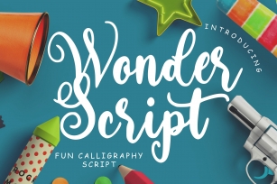 Wonder Script Fun Calligraphy Font Download