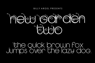 New Garden Two (Personal-Use) Font Download
