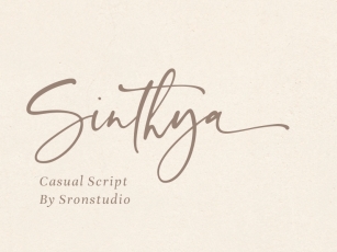 Sinthya Font Download