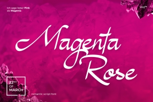 Magenta Rose Font Download