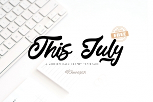 This July Font Download