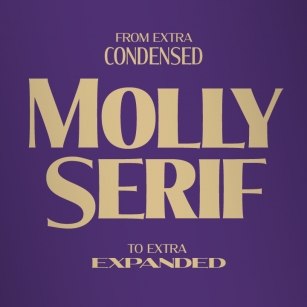 Molly Serif Condensed Font Download