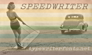 Speedwriter Font Download
