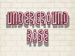 Underground Rose Font Download