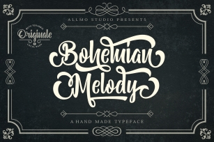 Bohemian Melody Dem Font Download