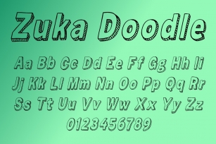 Zuka Doodle Font Download