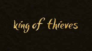 King of thieves Font Download