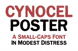 Cynocel Poster Font Download