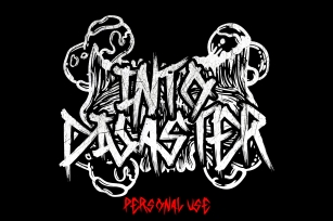 Into Disaster Font Download