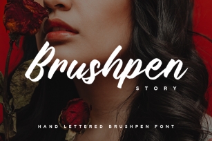 Brushpen Story Font Download