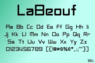 LaBeouf Font Download