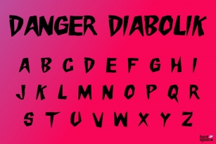 Danger Diabolik Font Download