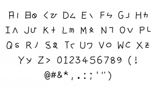 Sanskrit katakana Font Download