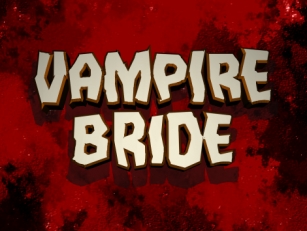Vampire Bride Font Download