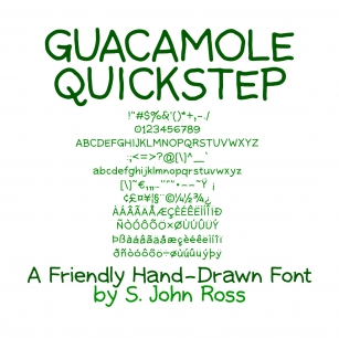 Guacamole Quickstep Font Download