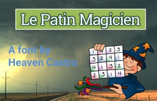 Le patin magicie Font Download