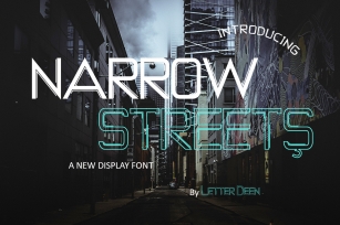 Narrow Streets Font Download