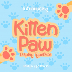 Kitten Paw Font Download