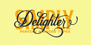 Delighter Scrip Font Download