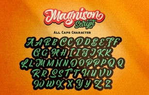 Magnison Scrip Font Download