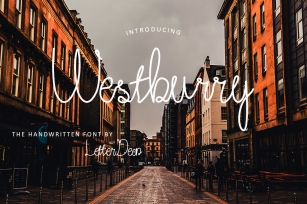 Westburry Font Download
