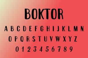 Boktor Font Download