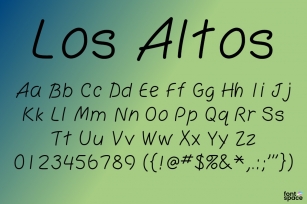 Los Altos Font Download