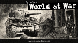 CF World at War Font Download