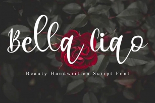 Bella Ciao Beauty Handwritten Script Font Font Download