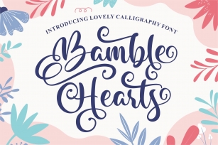 Bamble Hearts Font Download