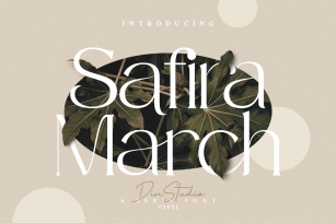 Safira March Font Download