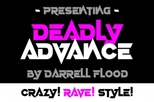 Deadly Advance Font Download