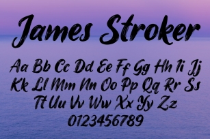 James Stroker Font Download