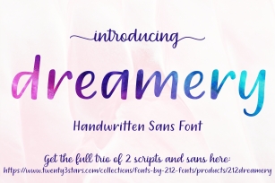 212 Dreamery Sans Font Download