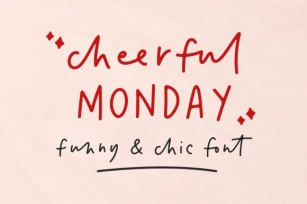 Cheerful Monday Font Download