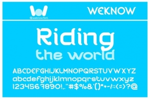 Riding the World Font Download